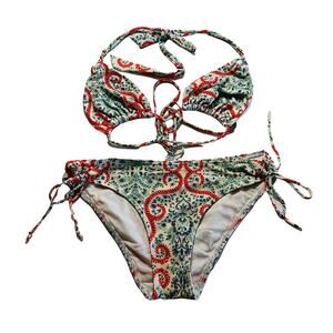 Beach Babe Australia Two Piece Bikini Set Size 6
